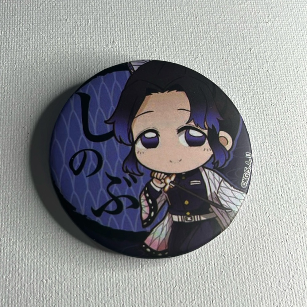 Demon Slayer | Anime | 2.36” Button Pin | Shinobu